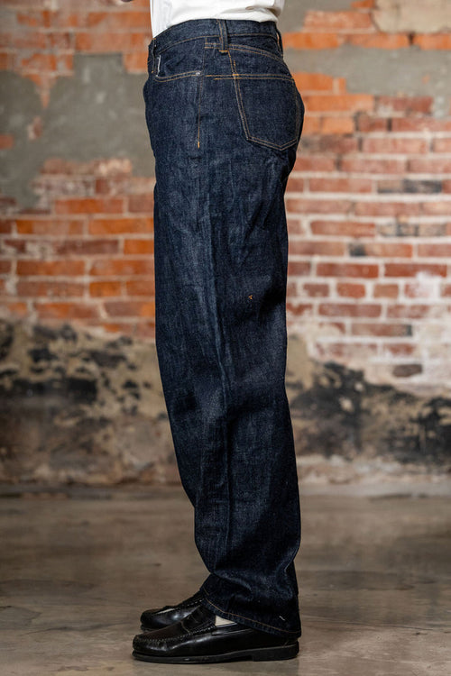 3sixteen RS-100xk Relaxed Straight ⁠-⁠ Rinsed Indigo Kibata