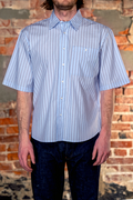 3sixteen Short Sleeve Commuter - Blue Stripe