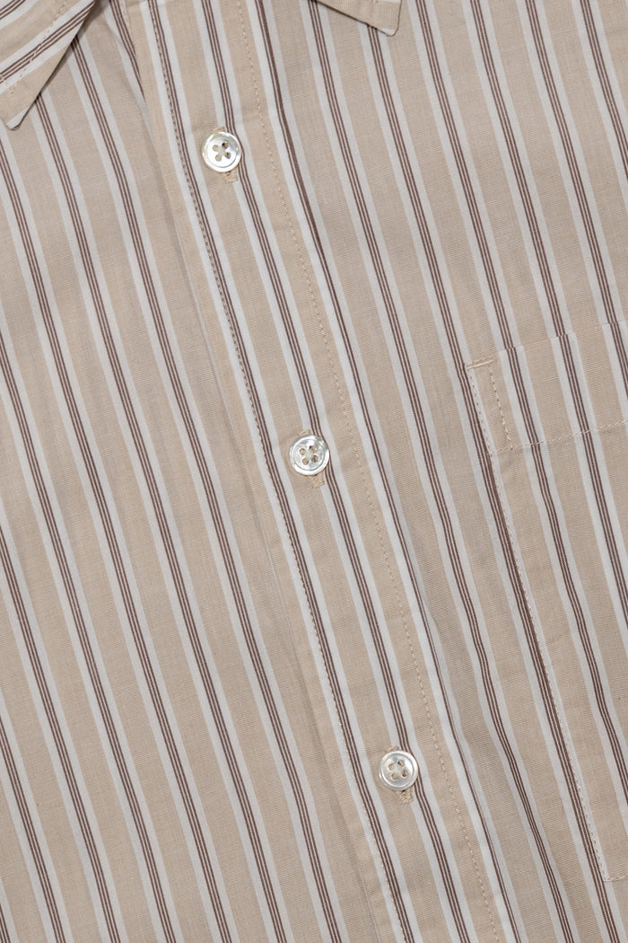 3sixteen Short Sleeve Commuter - Tan Stripe
