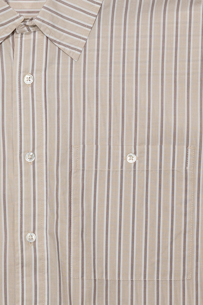 3sixteen Short Sleeve Commuter - Tan Stripe