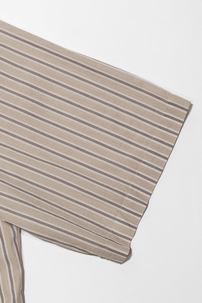 3sixteen Short Sleeve Commuter - Tan Stripe