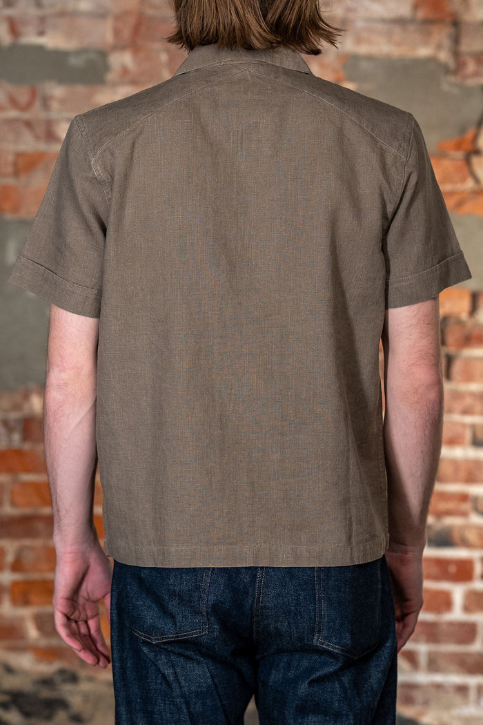 3sixteen Vacation Shirt Linen - Almond