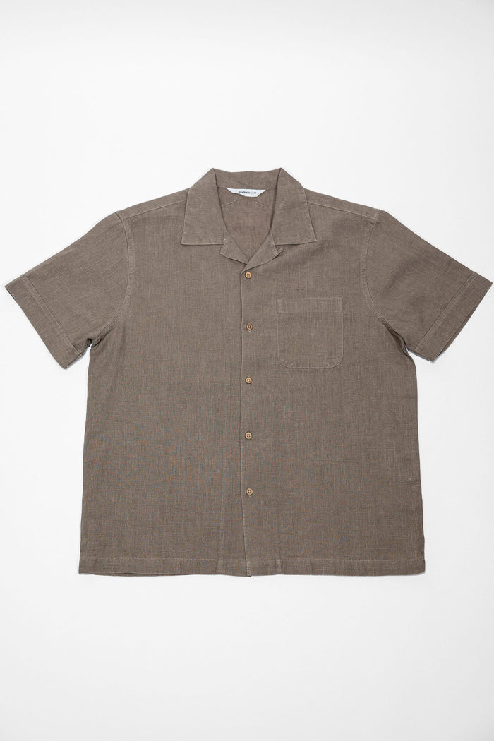 3sixteen Vacation Shirt Linen - Almond