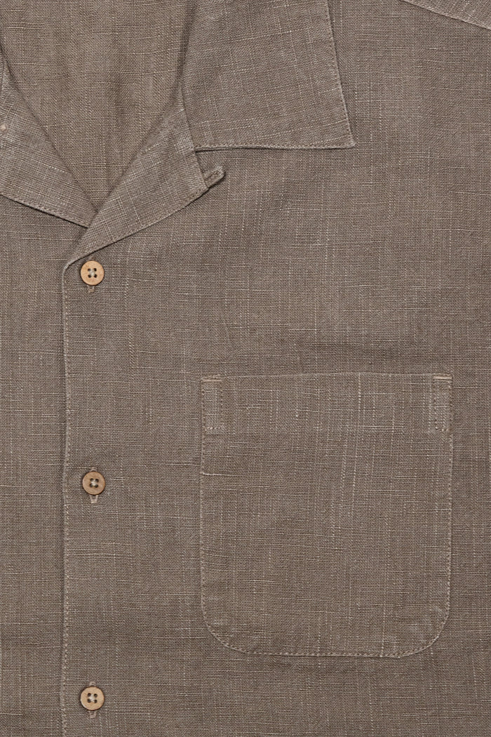 3sixteen Vacation Shirt Linen - Almond