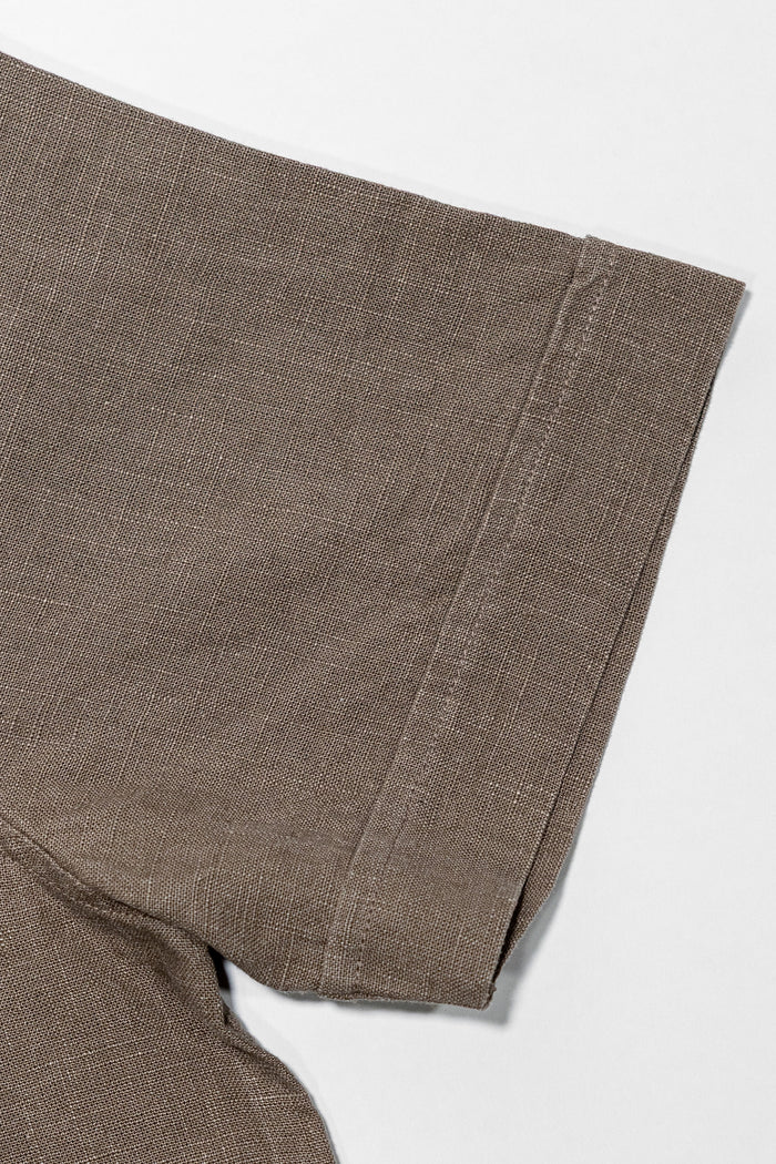 3sixteen Vacation Shirt Linen - Almond