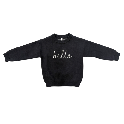 Babysprouts Clothing Company Knit Sweater | Hello