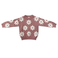 Babysprouts Clothing Company Knit Sweater | Rose Daisies