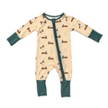 Babysprouts Clothing Company Long Sleeve Zip Romper | Mallard Ducks