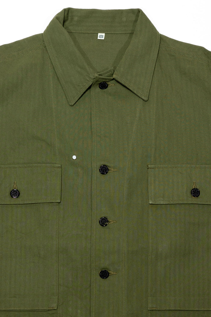 Buzz Rickson's BR15887 Herringbone Twill Jacket Special - Olive