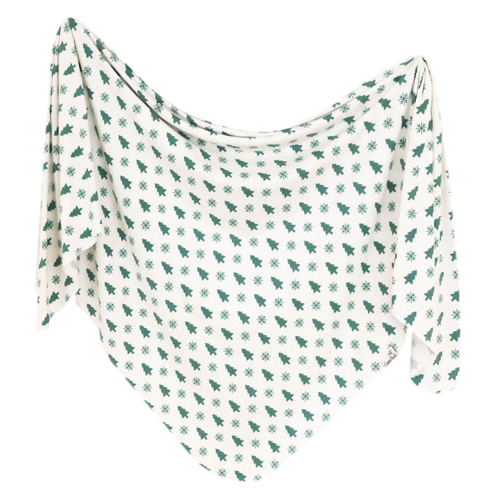 Copper Pearl Knit Swaddle Blanket | Alps