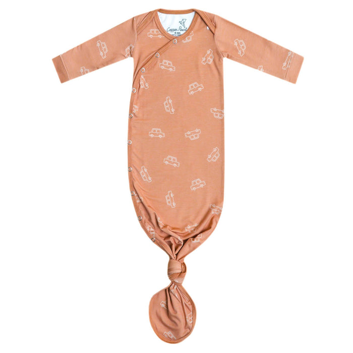 Copper Pearl Knotted Gown | Cooper