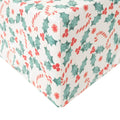 Copper Pearl Premium Knit Fitted Crib Sheet | Holly