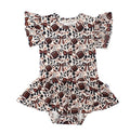 Fletch Game Day Blooms Bodysuit Twirl