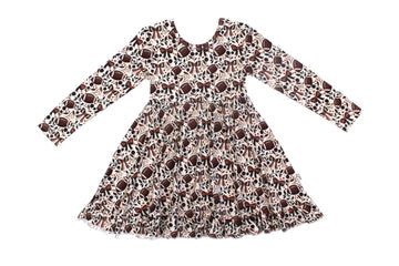 Fletch Game Day Blooms Twirl Dress