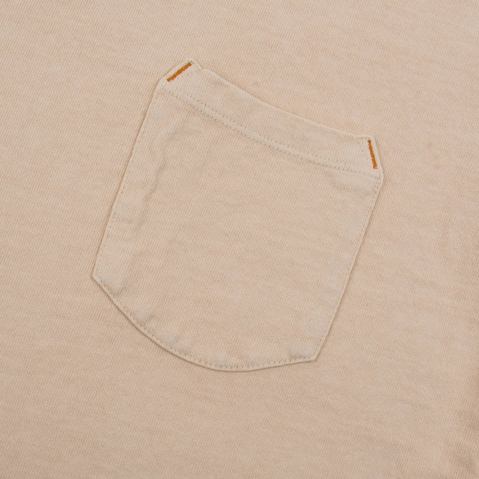 Freenote Cloth 13oz Pocket T-Shirt - Cream