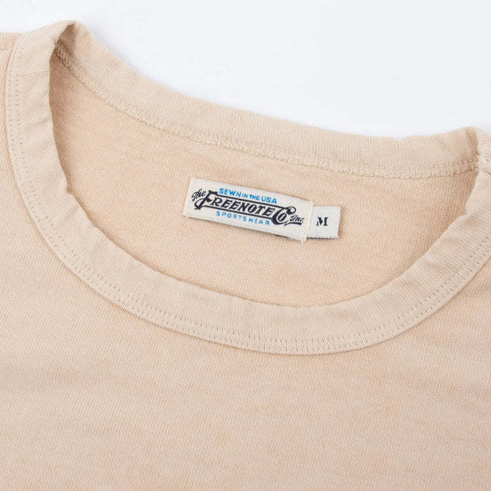 Freenote Cloth 13oz Pocket T-Shirt - Cream