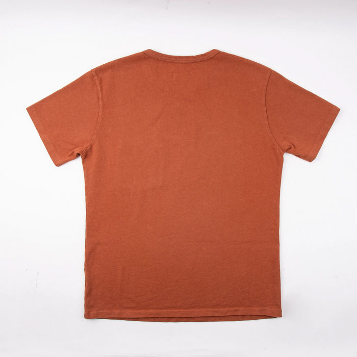 Freenote Cloth 13oz Pocket T-Shirt - Rust