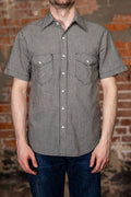 Freenote Cloth Bodie S/S - Black Gingham