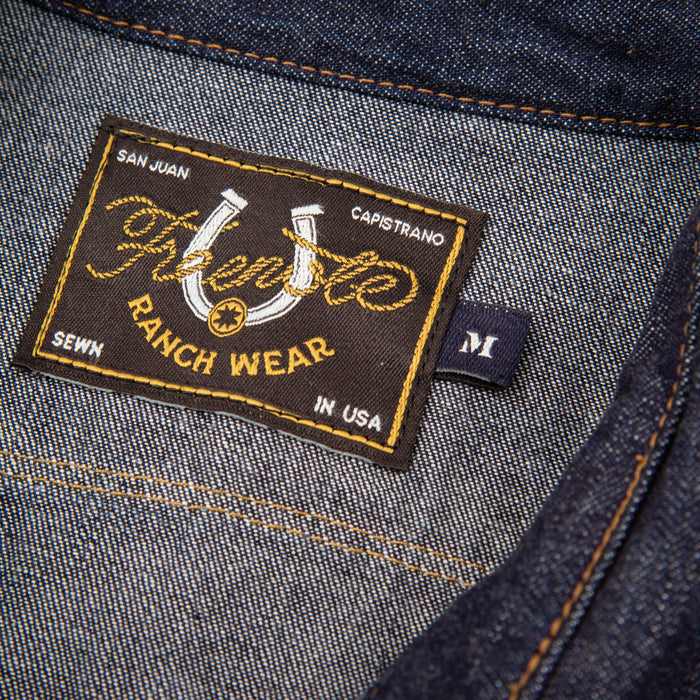 Freenote Cloth Calico - 9oz Indigo Denim