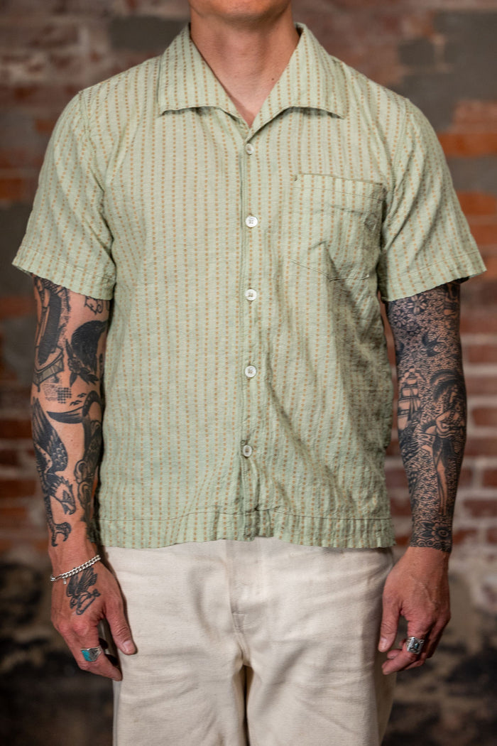 Freenote Cloth Cayucos - Jacquard Sage