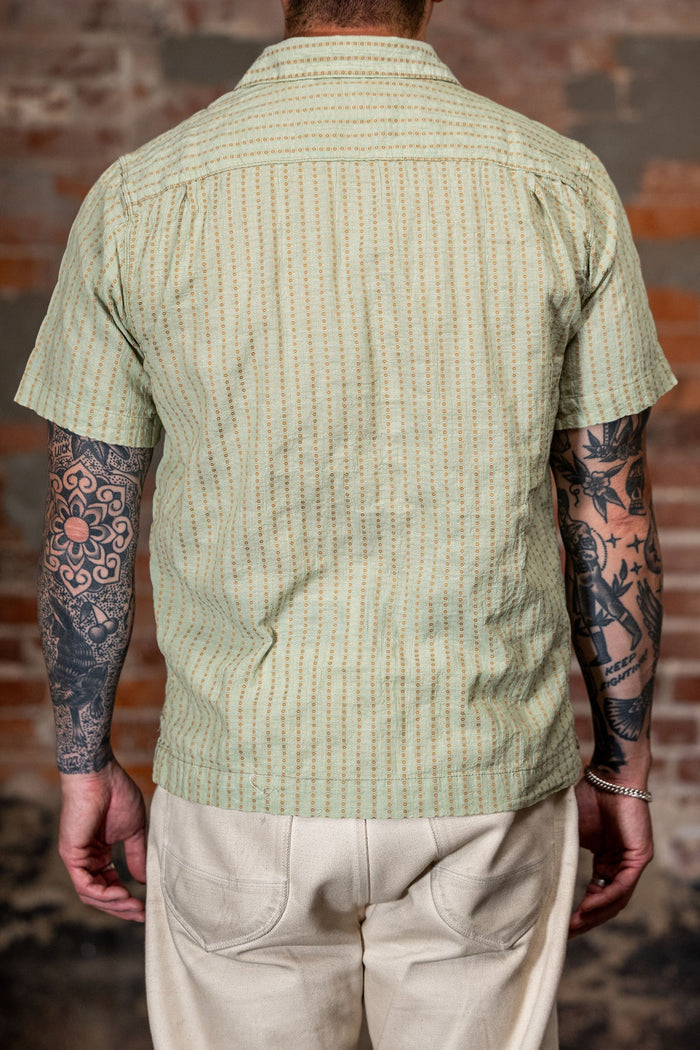 Freenote Cloth Cayucos - Jacquard Sage