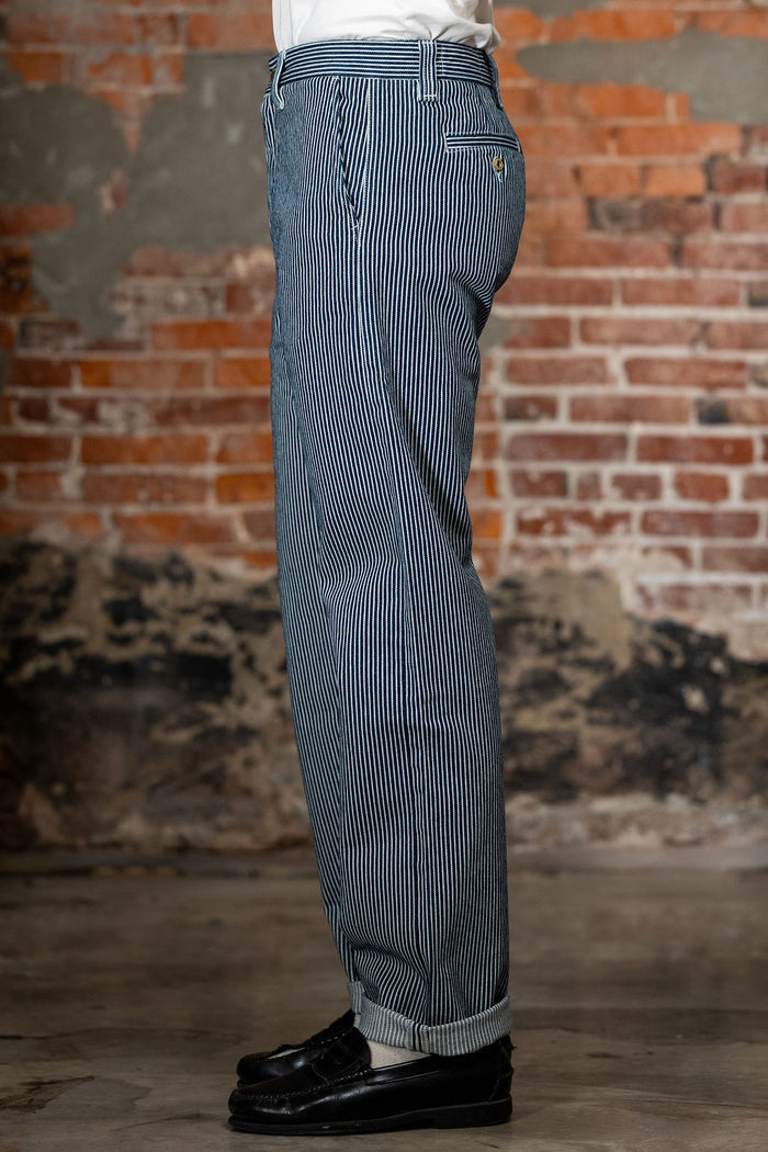 Freenote Cloth Deck Pant - Hickory Stripe