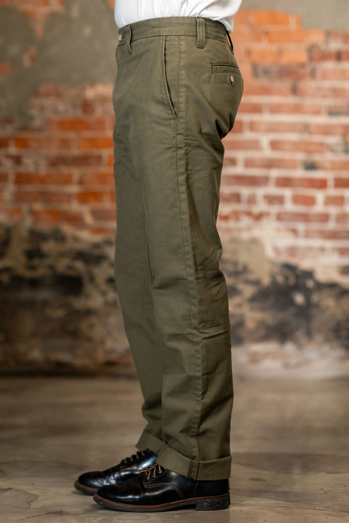 Freenote Cloth Deck Pant - Olive