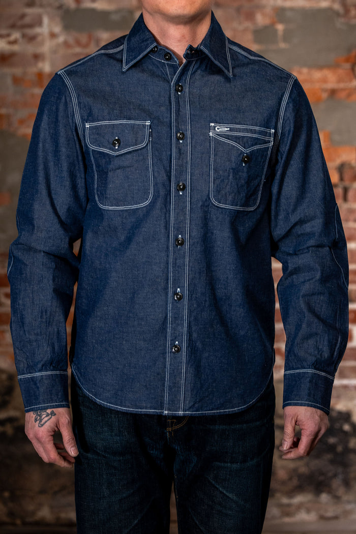 Freenote Cloth Lambert - Slate Chambray