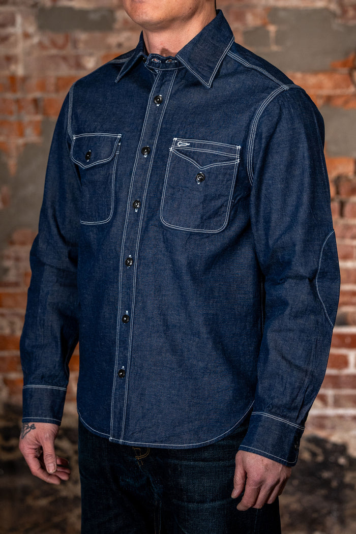 Freenote Cloth Lambert - Slate Chambray