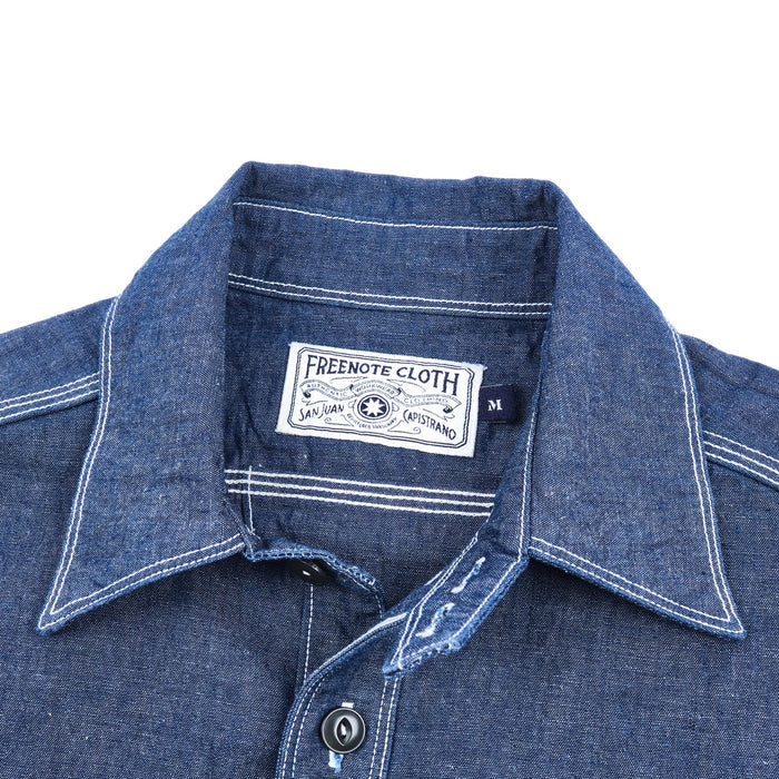 Freenote Cloth Lambert - Slate Chambray