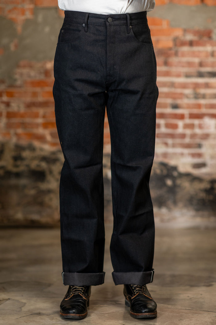 Freenote Cloth Modesto - 14oz Black Grey Denim