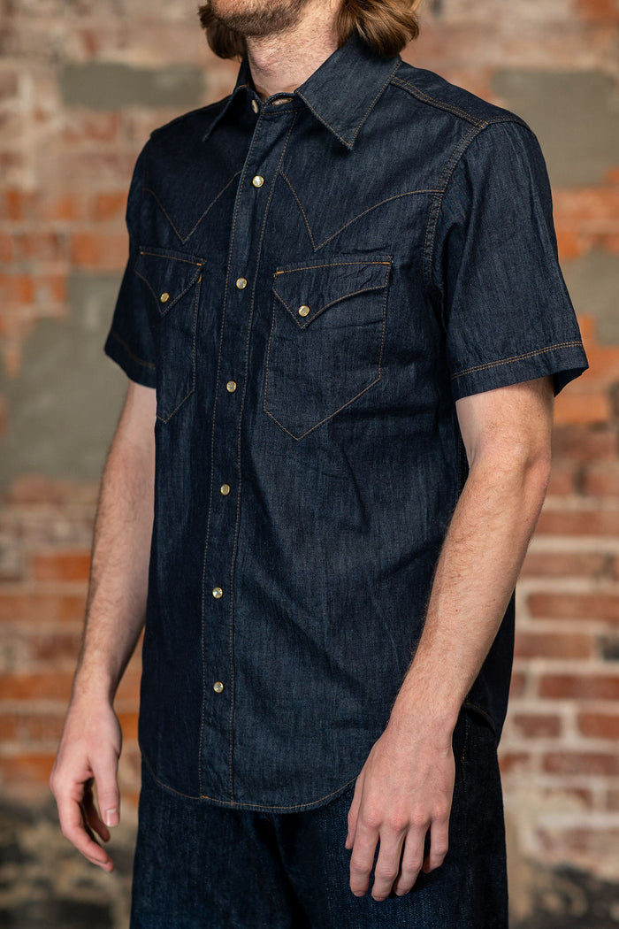 Freenote Cloth North Fork S/S - 6oz Rinsed Denim