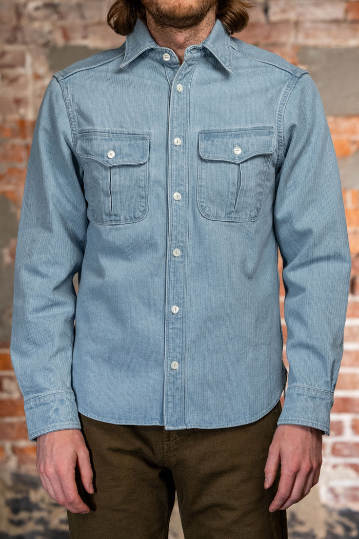 Freenote Cloth Rancho - Bleach Indigo Cord