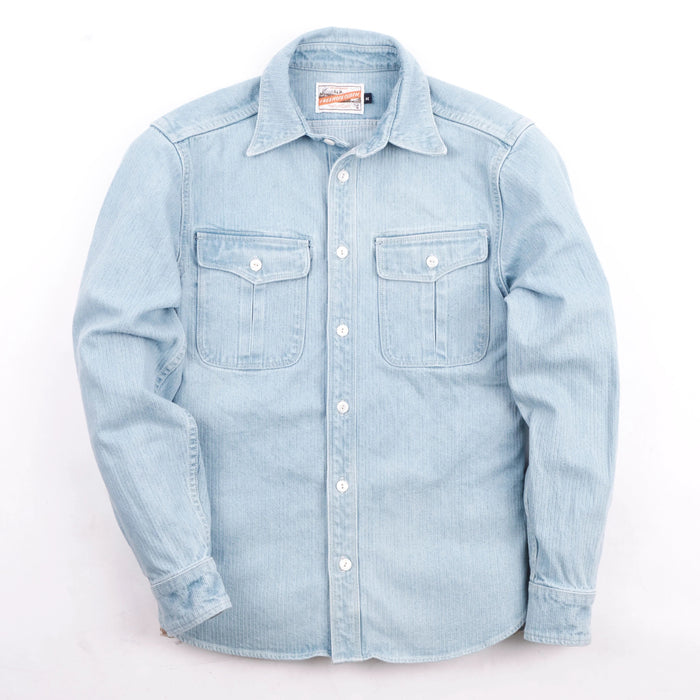 Freenote Cloth Rancho - Bleach Indigo Cord