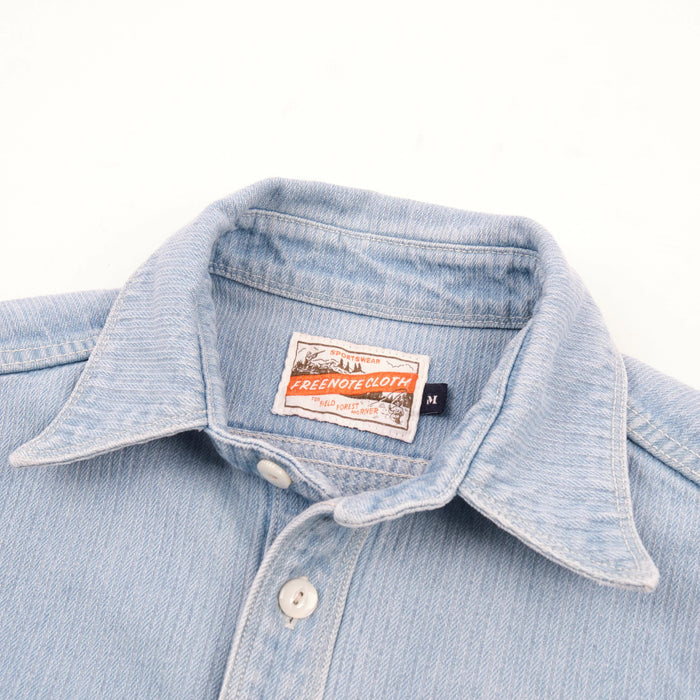 Freenote Cloth Rancho - Bleach Indigo Cord