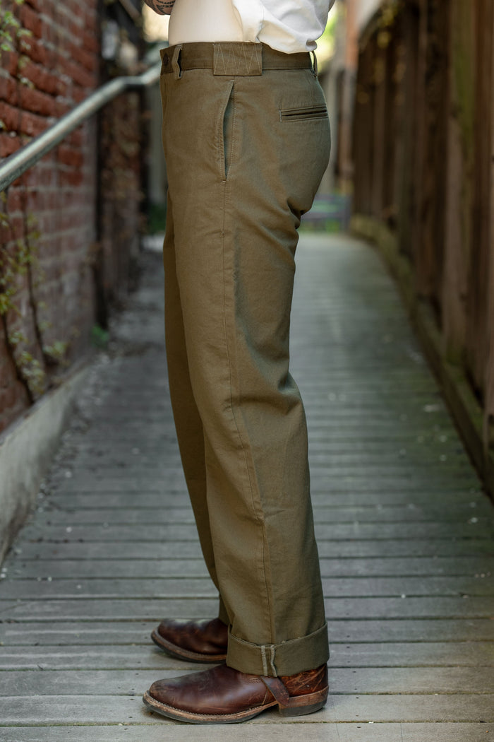 Freenote Cloth Shifter Pant - 9oz Olive