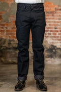 Freenote Cloth Wilkes - Black Grey Denim