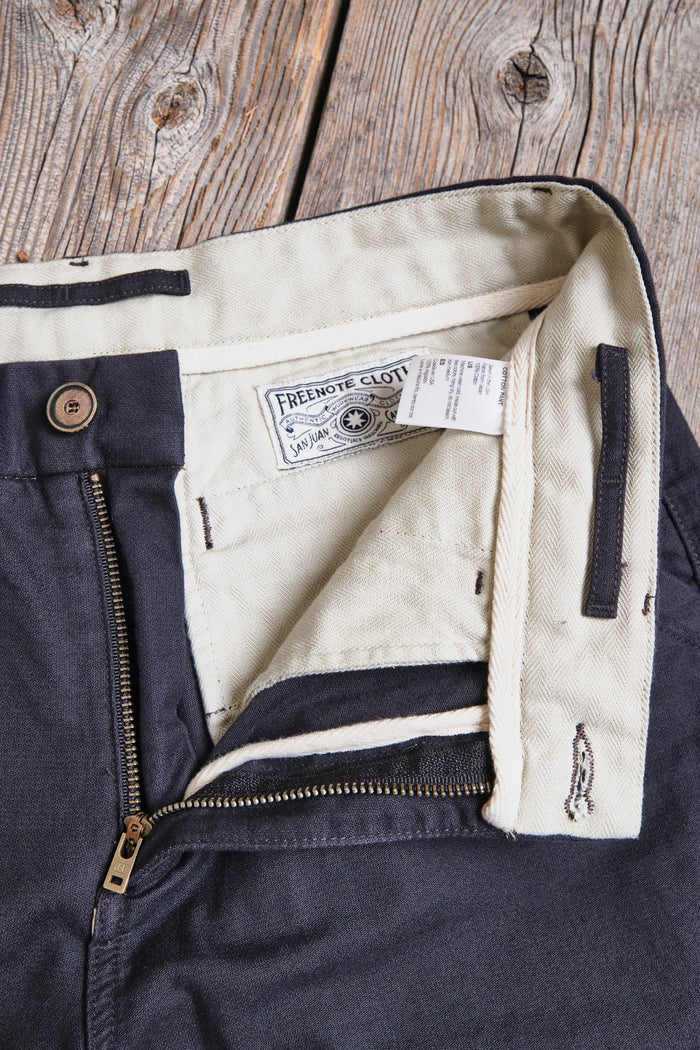 Freenote Cloth Workers Chino Slim Fit - 10oz Black