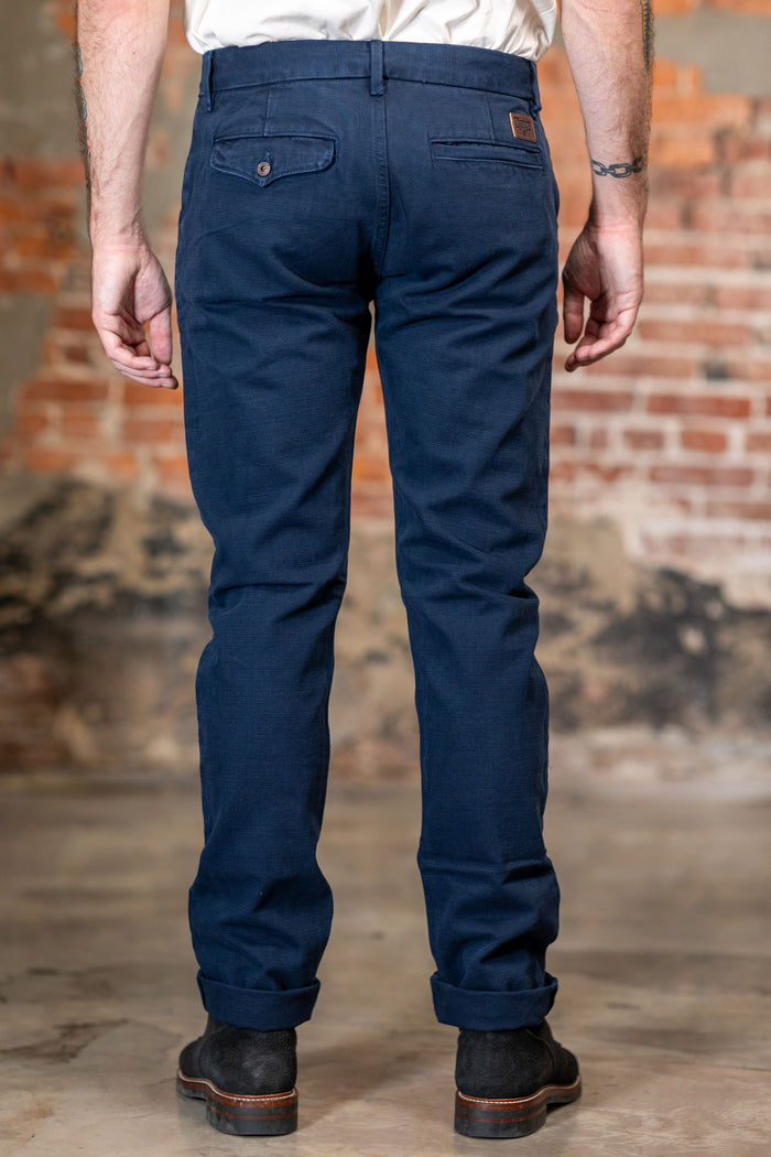 Freenote Cloth Workers Chino Slim Fit - 14oz Slub Navy