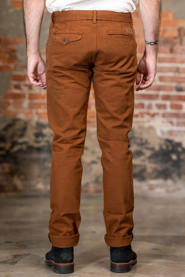 Freenote Cloth Workers Chino Slim Fit - 14oz Slub Rust