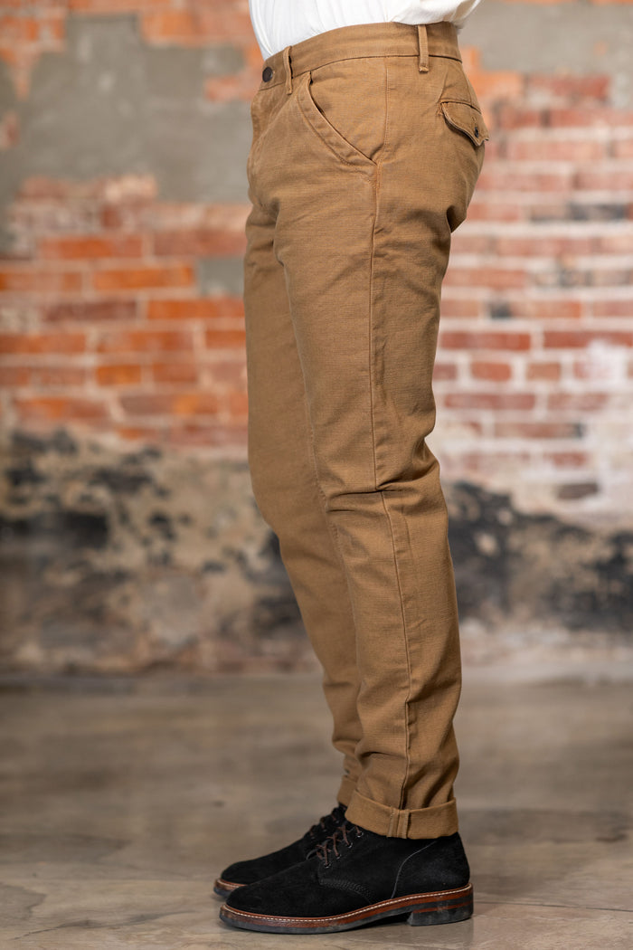 Freenote Cloth Workers Chino Slim Fit - 14oz Slub Tan