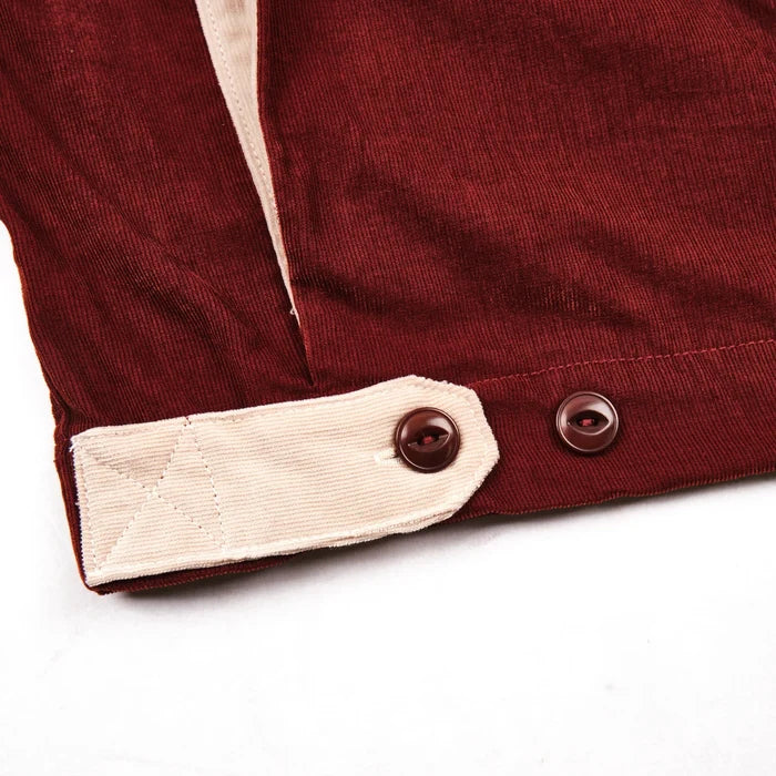 Freenote Cloth Yorba - Maroon Corduroy