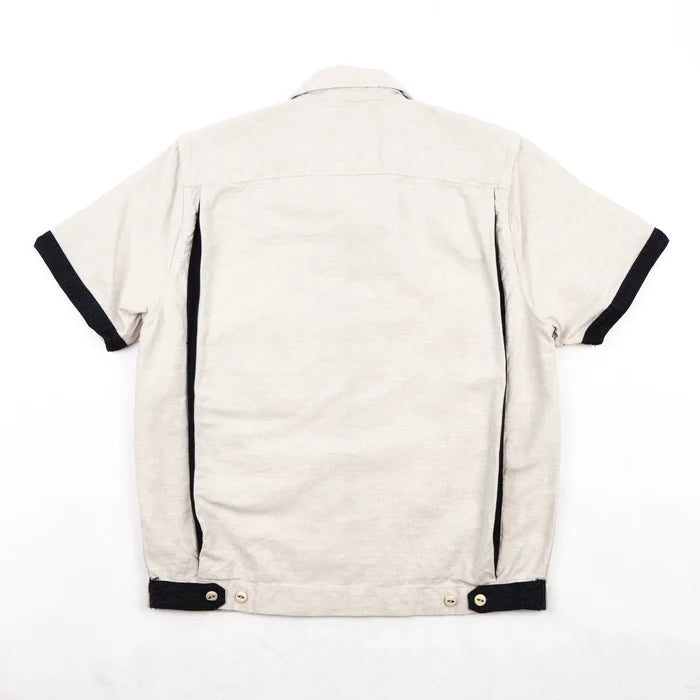 Freenote Cloth Yorba - White Herringbone