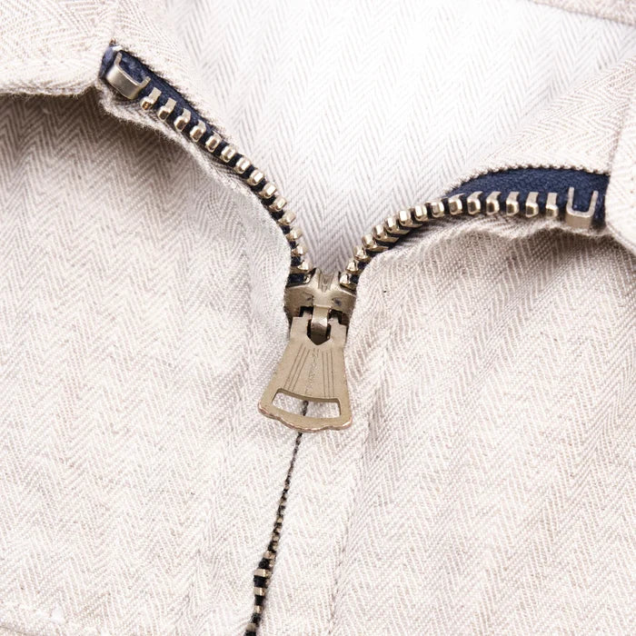 Freenote Cloth Yorba - White Herringbone
