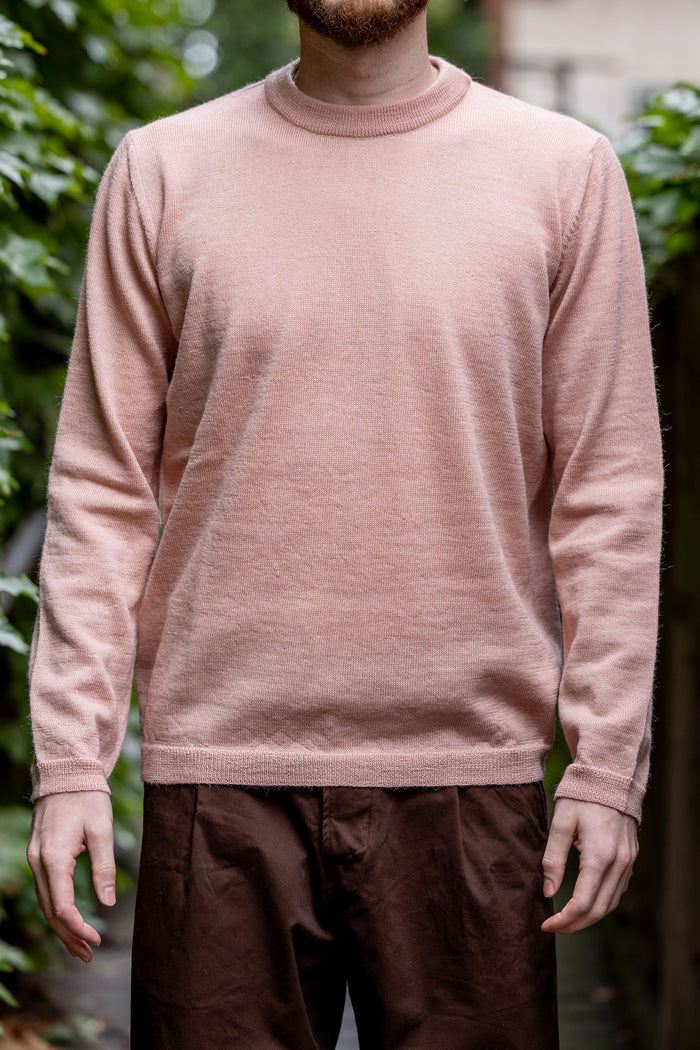 Hansen Garments Eske Crew Neck Sweater - Rose