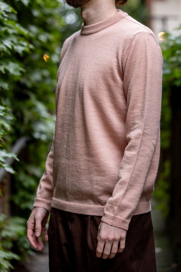 Hansen Garments Eske Crew Neck Sweater - Rose
