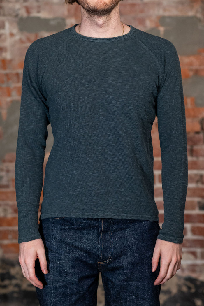 Hansen Garments Felix Raglan Long Sleeve T-Shirt - Ashes
