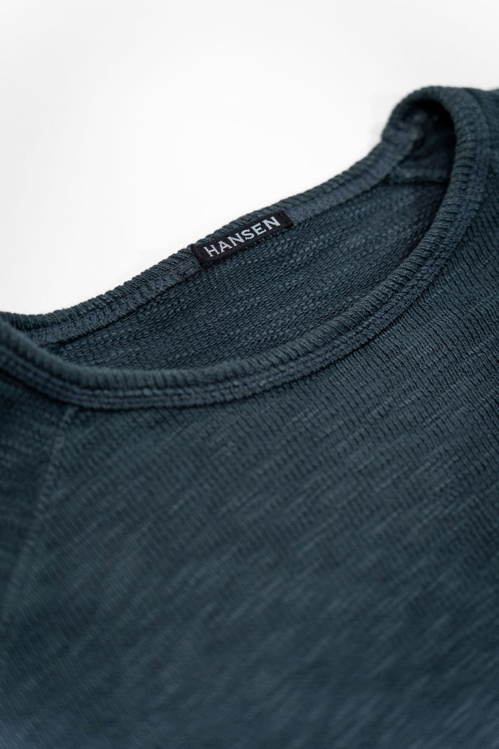 Hansen Garments Felix Raglan Long Sleeve T-Shirt - Ashes