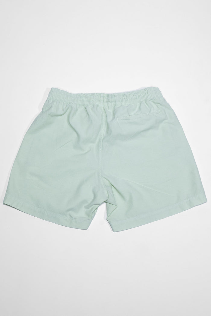 Hansen Garments Janik Casual Drawstring Shorts - La Digue laid flat from the back