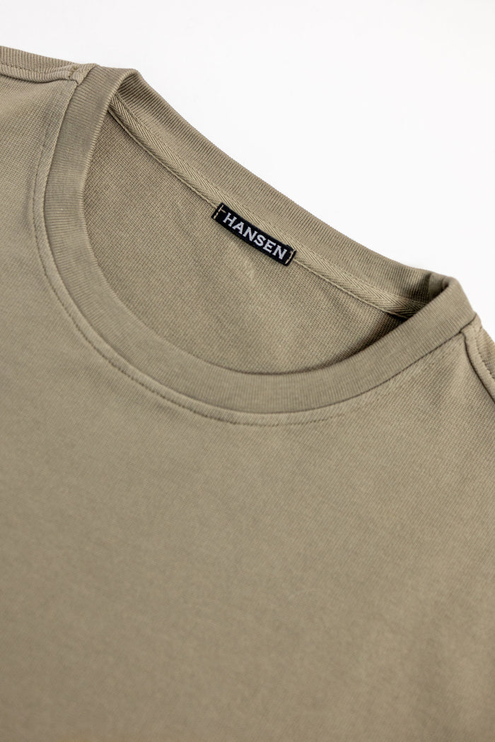 Hansen Garments Joel Crew Neck T-Shirt - Beach